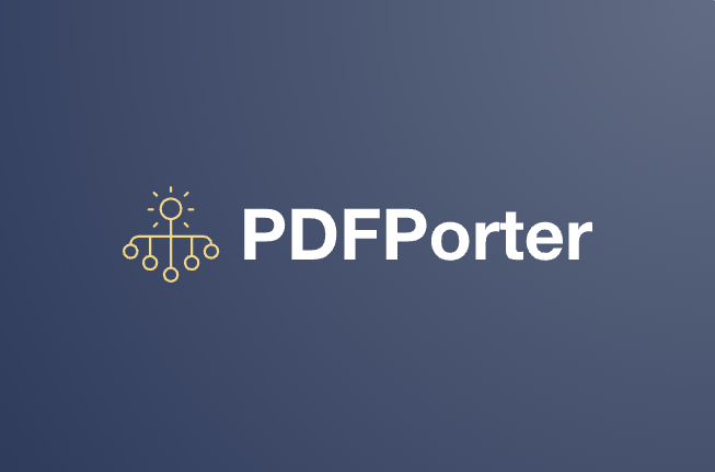 PDFPorter screenshot